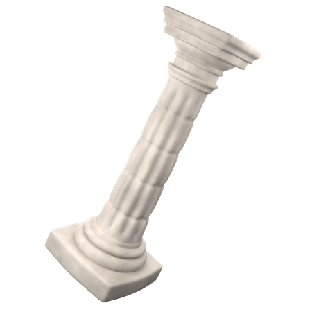Columna dórica  3D Icon