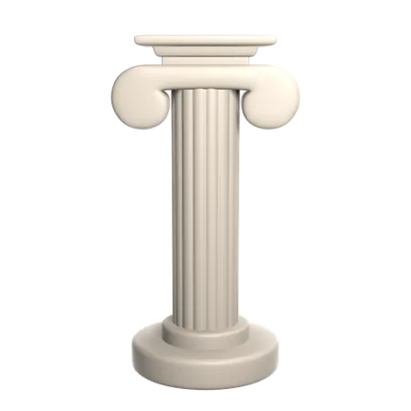 Columna histórica  3D Icon