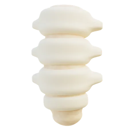 Columna vertebral  3D Icon