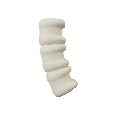 Columna vertebral  3D Icon