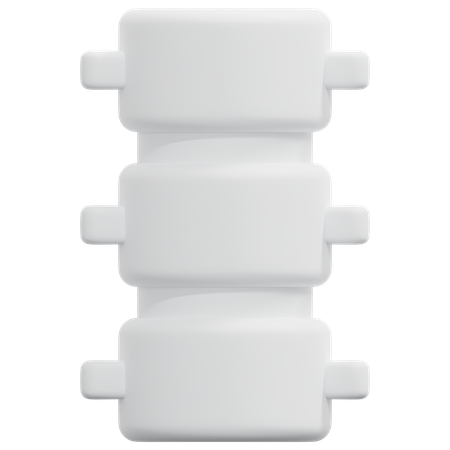 Coluna  3D Icon