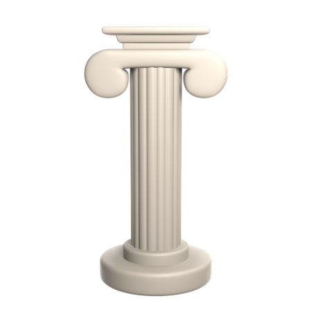 Coluna histórica  3D Icon