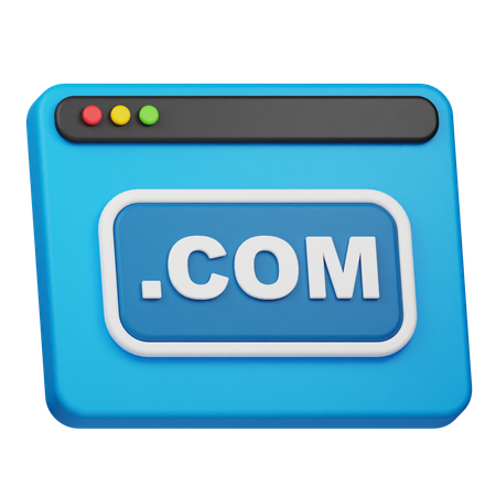 Com-Domäne  3D Icon