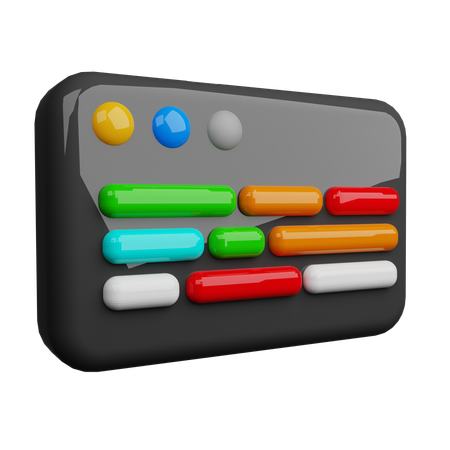 Comand Code  3D Icon