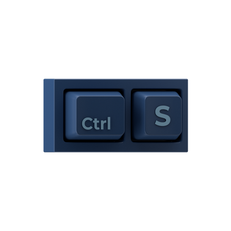 Comando salvar  3D Icon