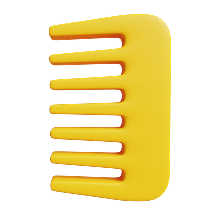 Comb  3D Icon