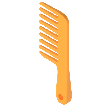 Comb  3D Illustration