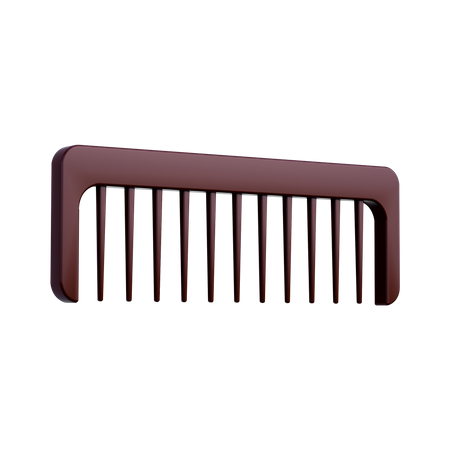 Comb  3D Illustration