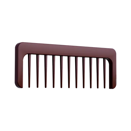 Comb  3D Illustration