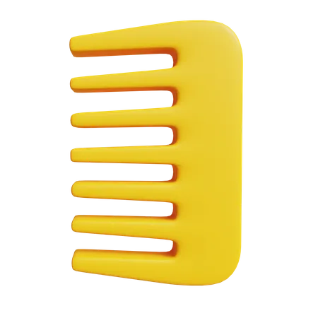 Comb 3 D Illustration 3D Icon