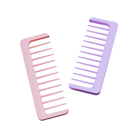 Comb 3D Icon