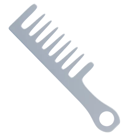 Comb Hair With Handle  3D Icon