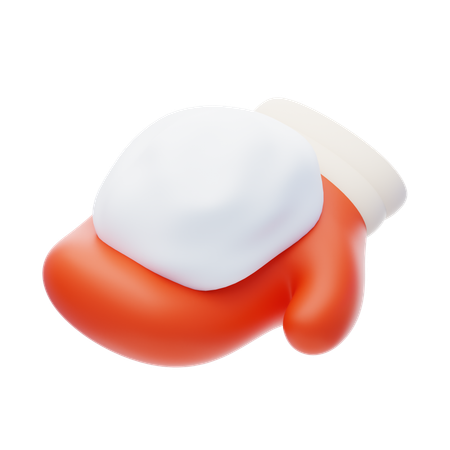 Bataille de boules de neige  3D Icon