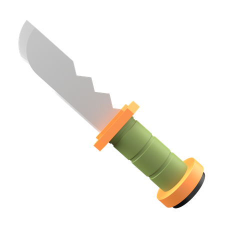 Combat Knife  3D Icon