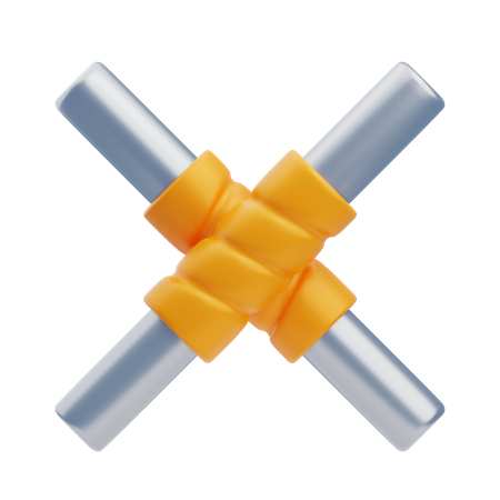 Combat Sticks  3D Icon