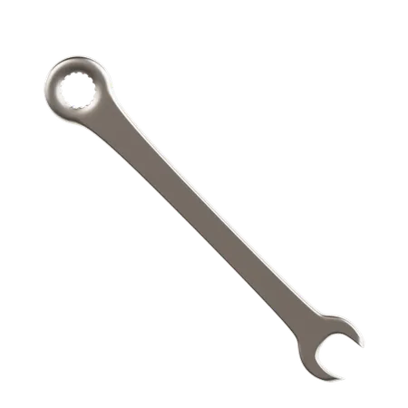 Combination Spanner  3D Icon