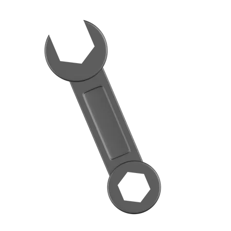 Combination Spanner  3D Icon