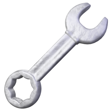 Combination Wrench  3D Icon