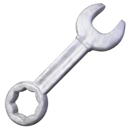 Combination Wrench  3D Icon