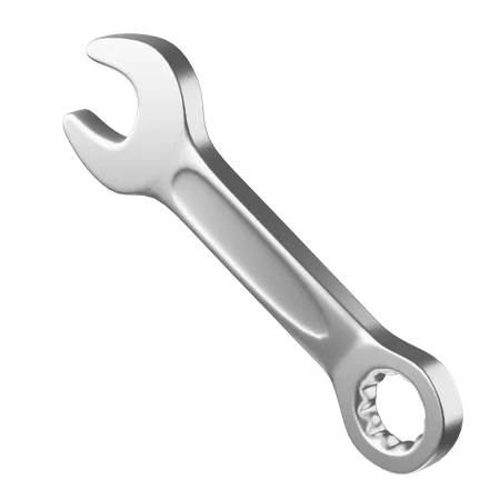 Combination Wrench  3D Illustration