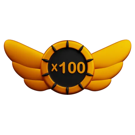 Combo 100 Win  3D Icon