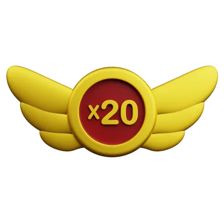 Combo 20 Win  3D Icon