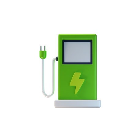 Combustible electrico  3D Icon