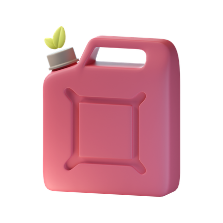 Combustible verde  3D Icon