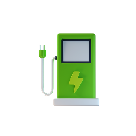 Combustível elétrico  3D Icon