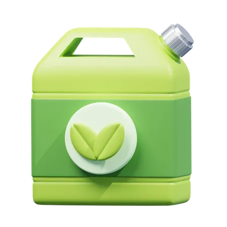 Combustível verde  3D Icon