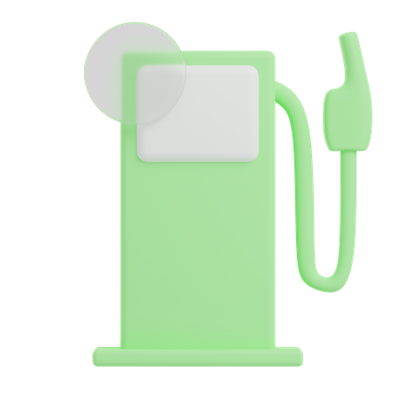 Combustível verde  3D Illustration