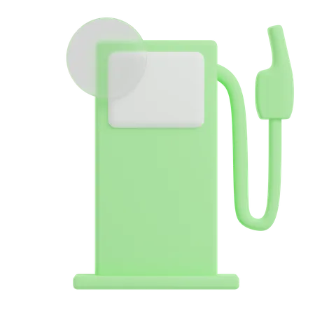 Combustível verde  3D Illustration
