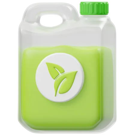 Combustível verde  3D Icon