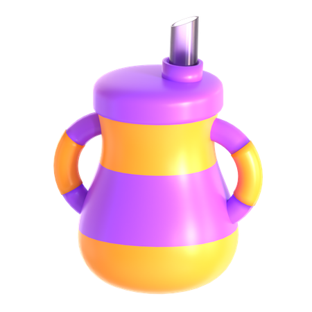 Comedero para niños  3D Icon