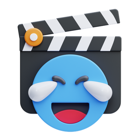 Filme de comédia  3D Icon