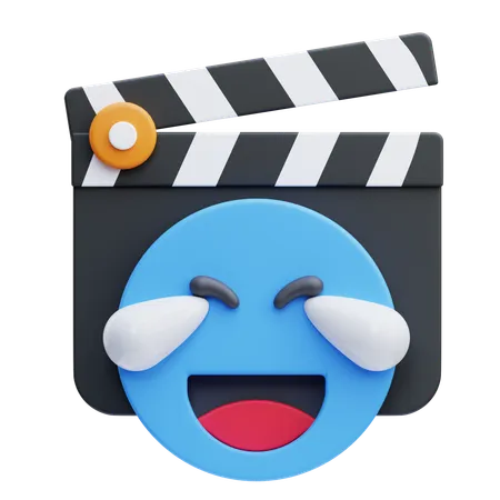 Filme de comédia  3D Icon