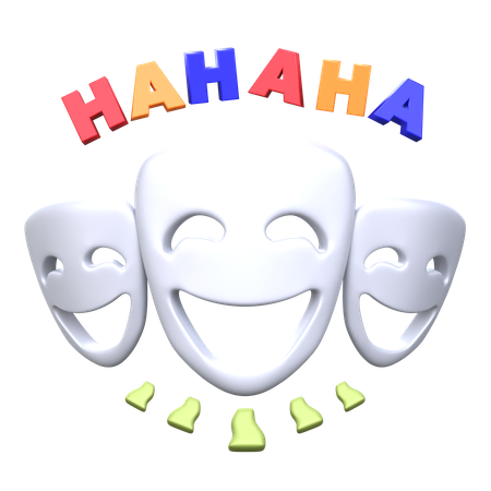 Comedy  3D Icon