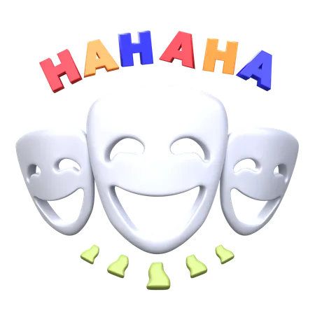 Comedy  3D Icon