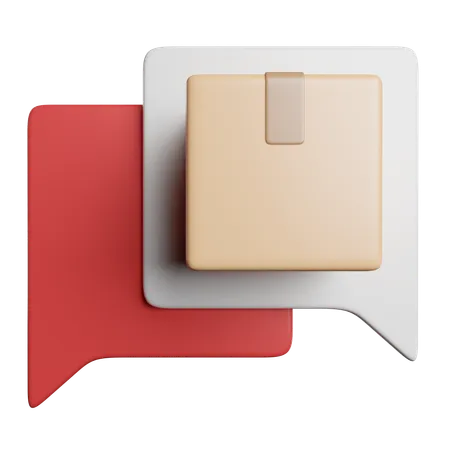 Comentario  3D Icon