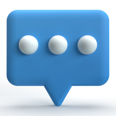 Comente  3D Icon