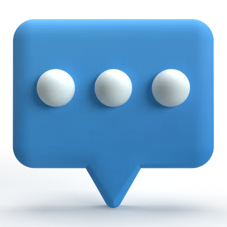 Comente  3D Icon
