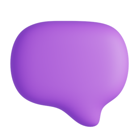 Comentario  3D Icon