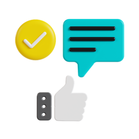 Opinião  3D Icon