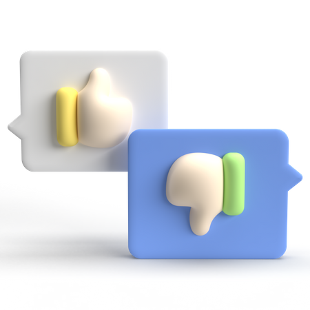 Opinião  3D Icon