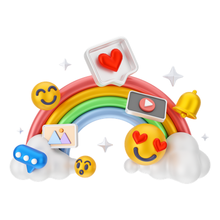 Comentarios de marketing  3D Icon