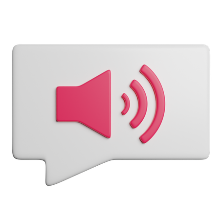 Comente  3D Icon