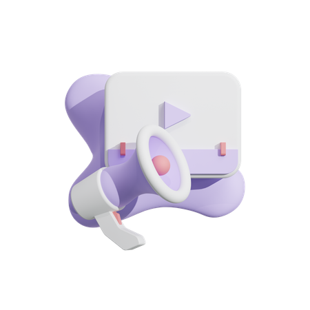 Marketing  3D Icon