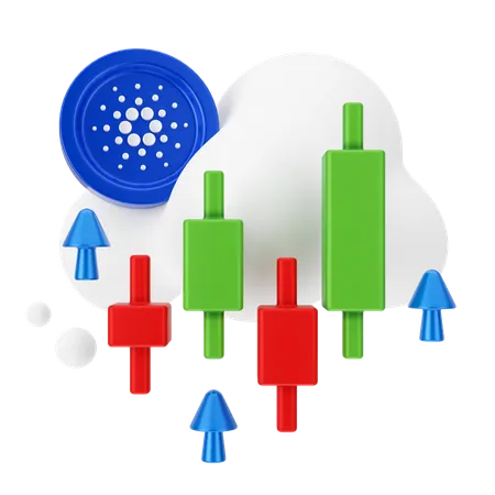 Comercio cardano  3D Icon