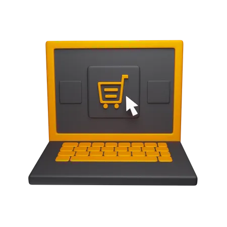 Y comercio web  3D Icon