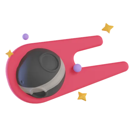 Comet  3D Icon